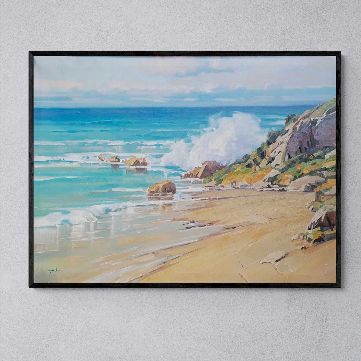 Pintura La Calita 83x114 cm - Imagen 2