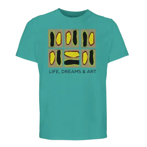 Unique Organic Cotton T-shirt I Life, Dreams & Art