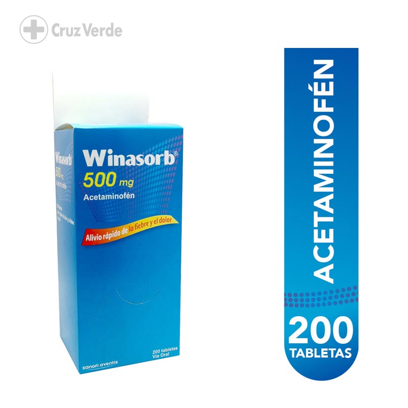 Winasorb Adultos 500mg 200 Tableta (disp) - Imagen 2