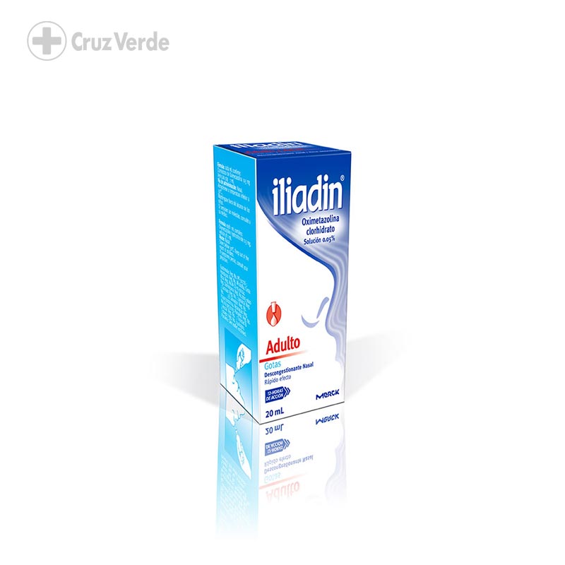 Iliadin Adultos 0.05% 20ml Solucion Nasal Gotas - Imagen 2