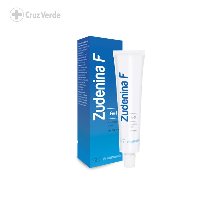 Zudenina F Facial Anti Acne 0.3% 30g Gel - Imagen 2