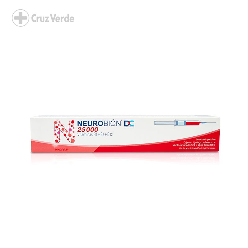 Neurobion Dc 25000 1 Jeringa Prellena Solucion Inyectable Im - Imagen 2