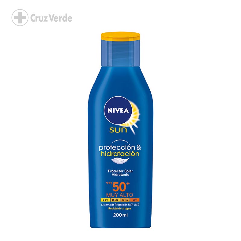 Nivea Sun Bloqueador Proteccion & Hidratacion Spf50 200ml