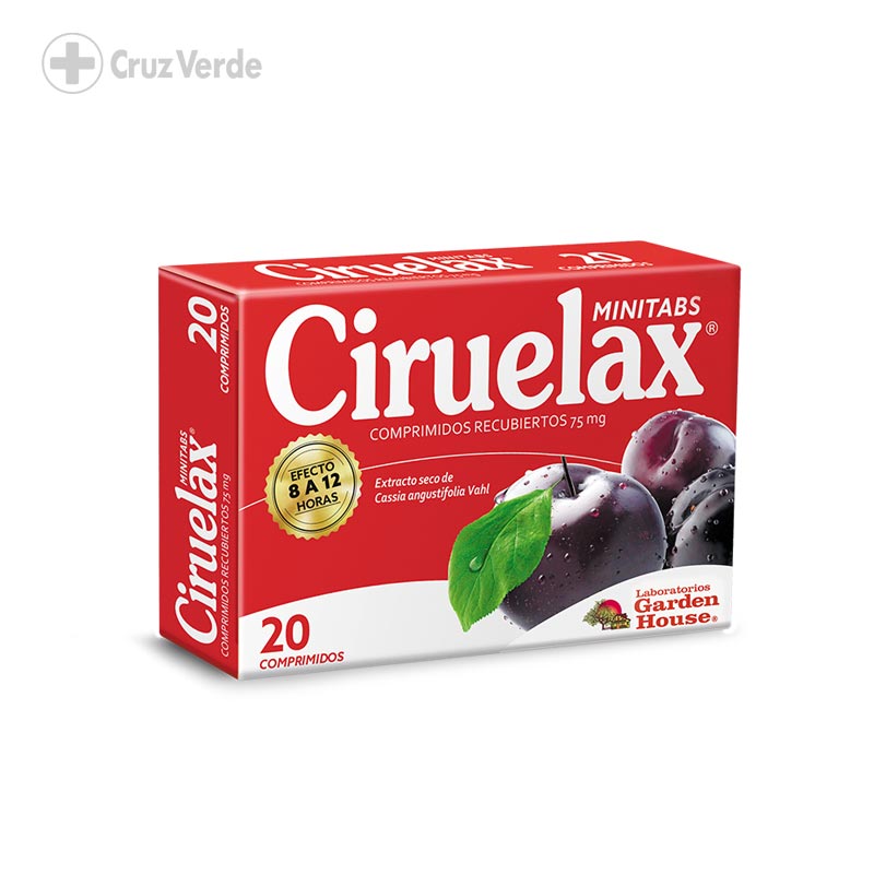 Ciruelax Minitabs 75mg 20 Comprimido - Imagen 2