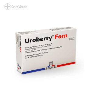 Uroberry Fem 36mg/20mg/50mg 30 Tableta