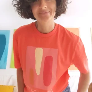 Unique Organic Cotton T-Shirt – Stylish Art Design