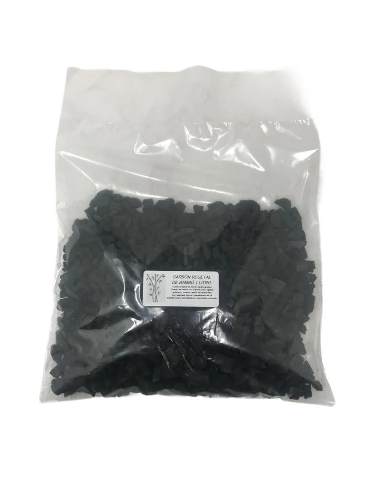CARBON VEGETAL DE BAMBU 1L GRANO GRUESO