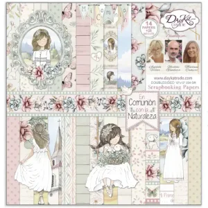 Colección Papeles Scrap "En Comunión Con La Naturaleza" 2024 Dayka Trade