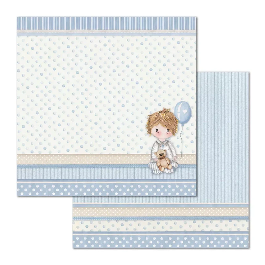 Colección Papeles Scrap Little Boy Stamperia - Imagen 4