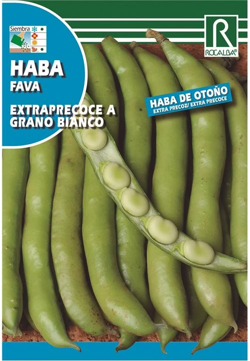HABA DE OTOÑO EXTRAPRECOZ GRANO BIANCO 250 Gr. - ROCALBA