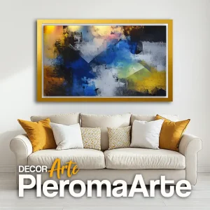 Pintura abstracta Destellos