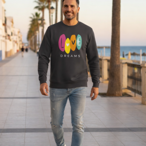 Eco unisex sweatshirt I LOVE