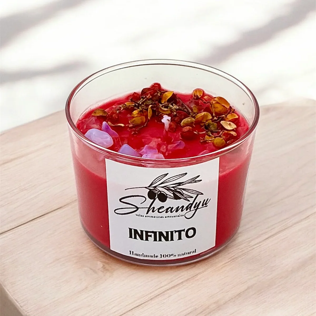 VELA Aromática Cera Soja INFINITO - Imagen 4