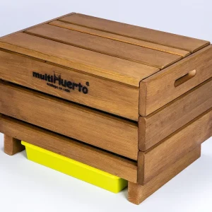 VERMICOMPOSTADOR CVFP DE MADERA MOD. FRUTERO SENCILLO 51X33X33CM